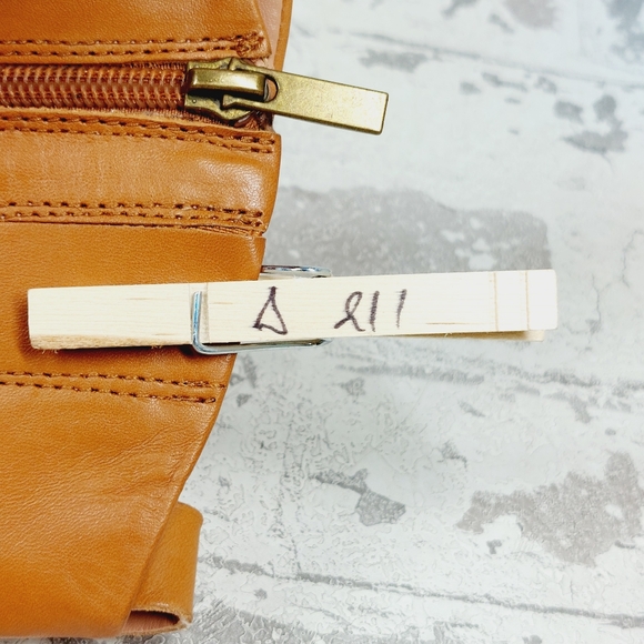 NEW Nordstrom Oliver Brown Leather Slip On Block Heel Riding Boots D211 - Picture 11 of 11